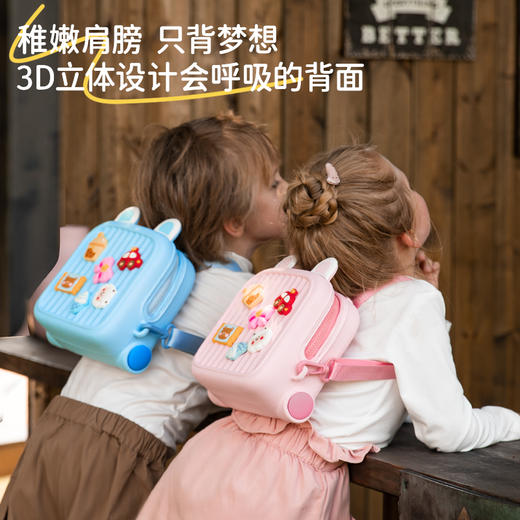 童趣儿童小包包国潮单肩挎包宝宝幼儿园卡通斜挎包圣诞新年礼物 商品图4