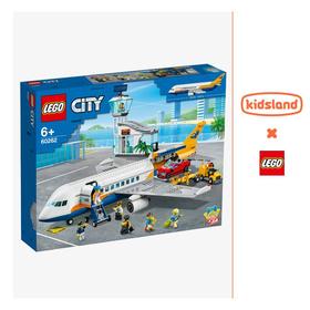 乐高LEGO城市客运飞机LEGC60262儿童小颗粒积木拼装