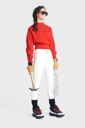 Cordova - The Megeve Sweater - Fiery Red 女装 针织衫 红色