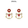 ZEGL虎年本命年礼物虎虎生威耳环女ins风小众耳钉925银针秋冬耳饰 商品缩略图0