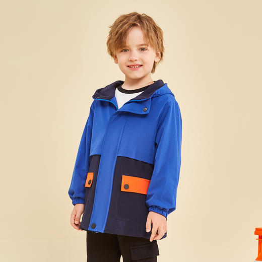 龙之涵新冬中大童加绒夹棉卫衣卫裤防风衣防风裤【专用】 商品图0