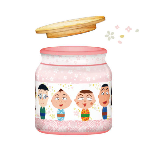 【折扣产品 不退换】96片 收纳罐拼图 塑料拼图 BB1010 樱桃小丸子-小丸子木芥子 商品图0