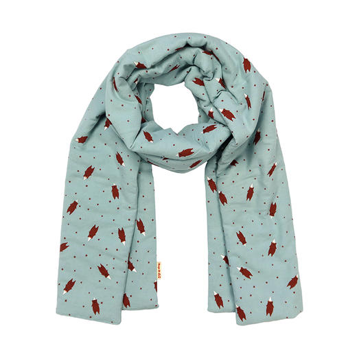 HUJI祤集厚款长围巾插画动物系列 商品图2