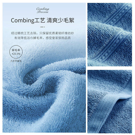 康尔馨亚伯多尔毛浴巾套装 商品图1