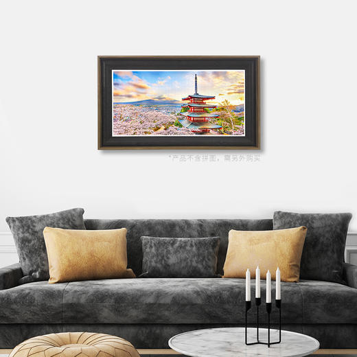 800片平面拼图框 W1092  组合框 藕粉色 商品图2