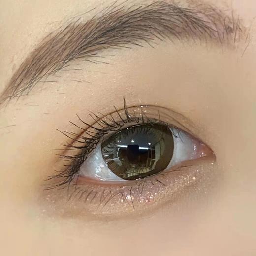 lvycon 栗子茶 年抛 2片 14.5mm 着色14.0mm 基弧8.6 含水38% 韩国进口 商品图4