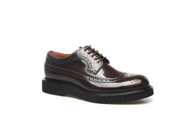 豪麟名鞋奥莱都彭男鞋牛皮革皮鞋E30234333咖啡色  原价4660元