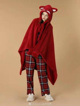 天空之城-tutuanna萌耳朵保暖披风