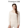 Threegun三枪 【舒肤莱卡棉】圆领女士保暖内衣套装-22740D021 商品缩略图4