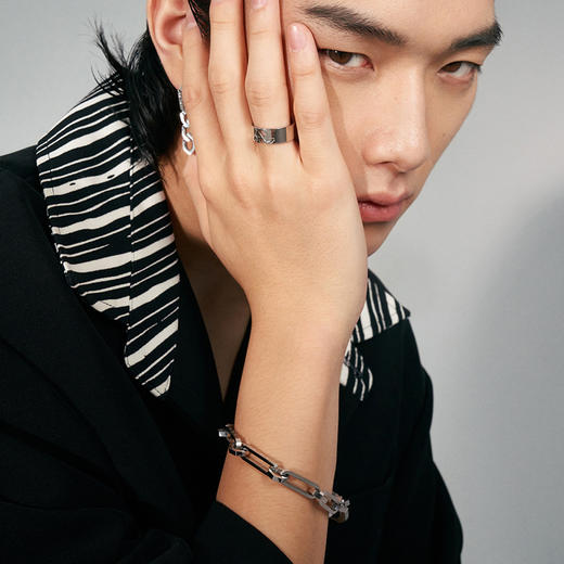 雷诺未来机能风手链2021年新款男女同款潮流潮酷项链小众饰品 商品图1