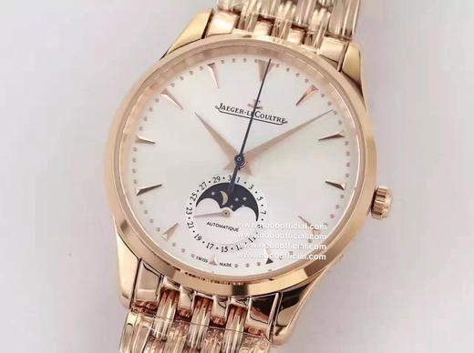 GF积家月相大师V2升级版 目前市面做到日历和月相功能和原装机芯一致  机芯采用稳定性的9015改装复原版Cal．925全自动机芯 （6位真日历与24小时日月星辰功能)[得意][得意] 商品图1