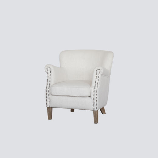 NS家居nsfurniture软包布艺单人位沙发NSCC-2171 KD 商品图1