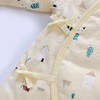 英氏婴儿夹棉连体衣宝宝中性家居服哈衣新生儿YLHAJ41040A 商品缩略图3