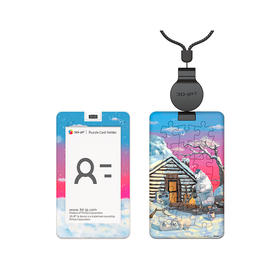 【折扣商品 不退不换】18片 卡套拼图 塑料拼图 HA1035 萊特一家