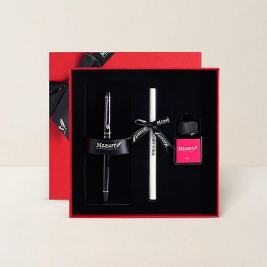 谱写爱的篇章 莫扎特钢笔墨水礼盒 商品图0