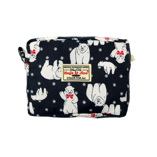 HUJI祤集Motley收纳包插画厚款印花 商品图3