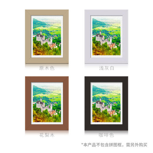 300平面拼图 塑料拼图 H2343 德国-春季天鹅堡 商品图4