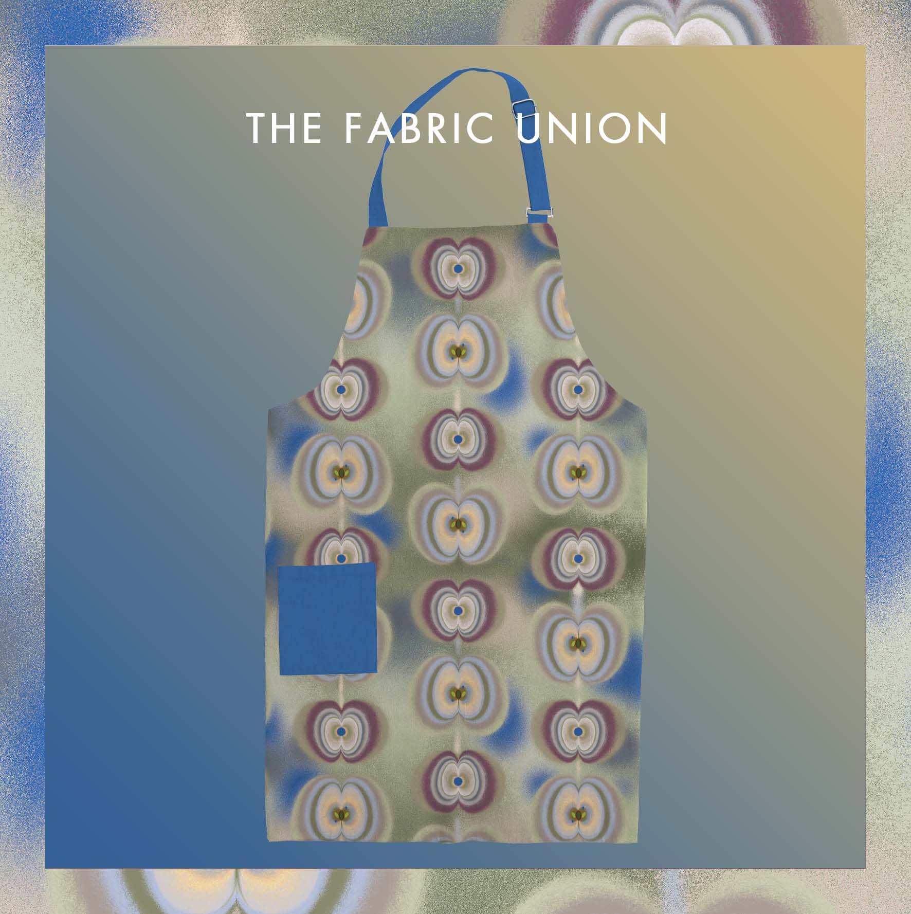 THE FABRIC UNION「Lichtung林中空地」系列 棉麻印花厨用围裙