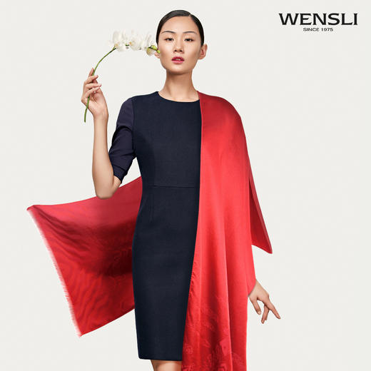 【双11大促】万事利羊毛围巾 商品图8