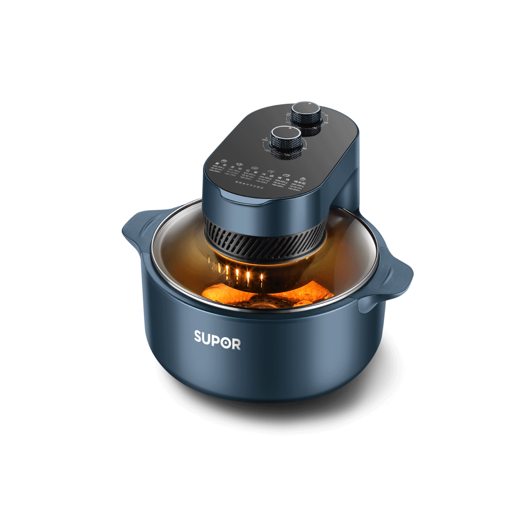 苏泊尔SUPOR可视空气炸锅5.0L大容量更实用  KJ50DQ75