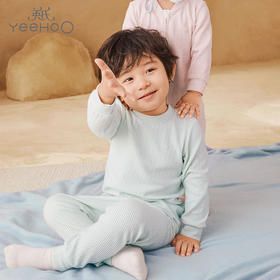 英氏秋冬新款男女童暖姜保暖内衣居家服套装YLNKJ31020A YLNKJ31021A
