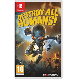 二手Switch游戏 毁灭全人类 Destroy all Humans! 中文版