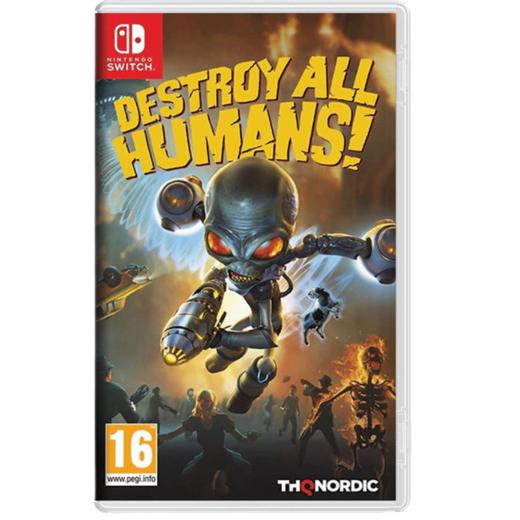 二手Switch游戏 毁灭全人类 Destroy all Humans! 中文版 商品图0
