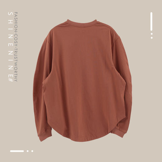 B12951132卡通图标圆领长袖T恤 商品图9