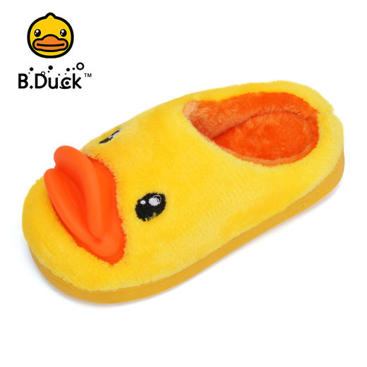 B.Duck小黄鸭儿童冬季24-40棉拖家居鞋男女童 BP590309A 商品图1