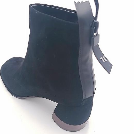 LFGJ 6607 方头翻毛皮粗跟鞋 商品图14