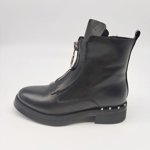 LFGJ  2640 英伦风粗跟时尚百搭小短靴 商品图1