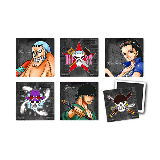 【折扣商品 不退不换】96片 磁铁拼图套装 塑料拼图 D1152 ONE PIECE-弗兰奇-佐罗-罗宾 商品图0