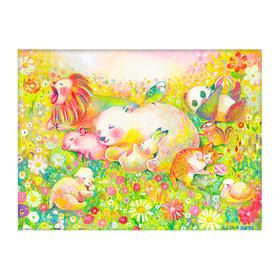 300片 平面拼图 塑料拼图 H2110 Reina Sato-甜蜜梦乡