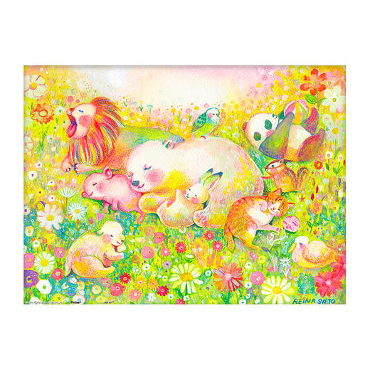 300片 平面拼图 塑料拼图 H2110 Reina Sato-甜蜜梦乡 商品图1