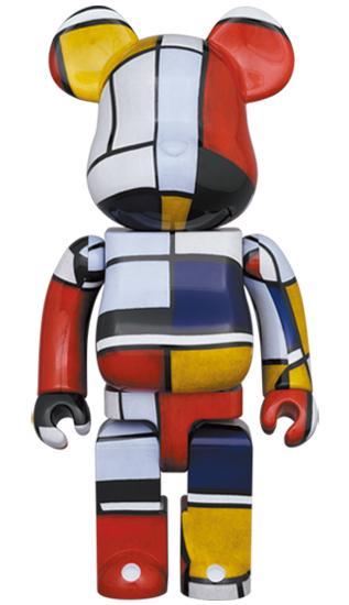 收藏系列 Be@rbrick 400%系列 Piet Mondrian 商品图3