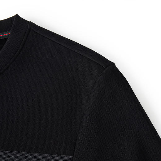 【加绒保暖】罗蒙秋冬男装保暖卫衣男时尚休闲字母印花学院风套头T恤 商品图7