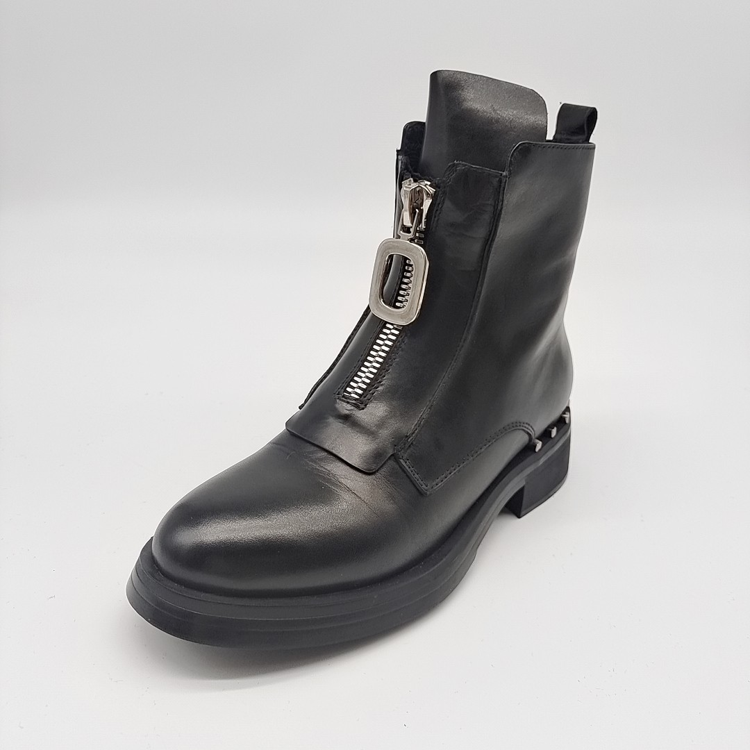 LFGJ  2640 英伦风粗跟时尚百搭小短靴