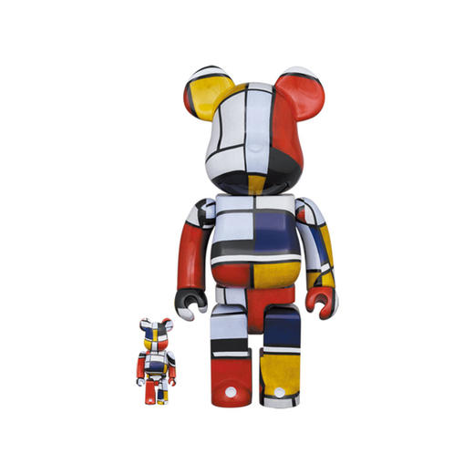 收藏系列 Be@rbrick 400%系列 Piet Mondrian 商品图0
