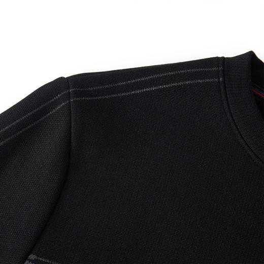 【加绒保暖】罗蒙秋冬男士厚款保暖卫衣时尚撞色款学院风套头男T恤 商品图7