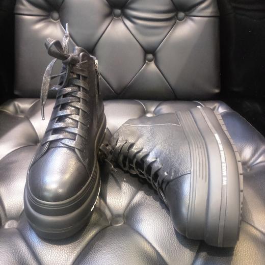 LFGJ  4904时尚全皮厚底松高底鞋 商品图5