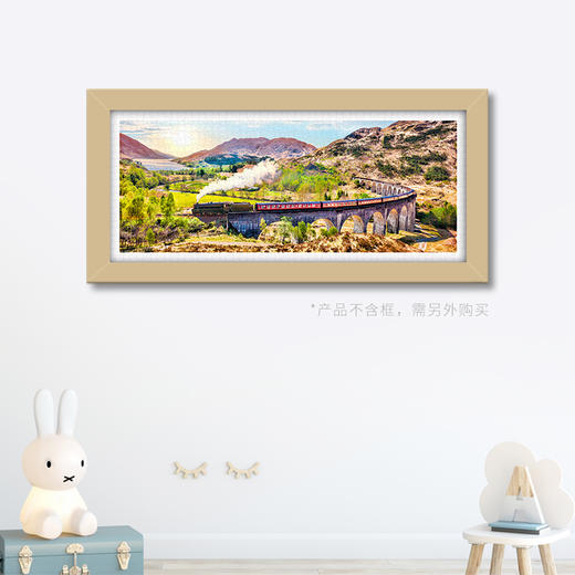 【折扣商品 不退不换】1000片 平面拼图 塑料拼图 H1917 苏格兰-蒸气火车之旅 商品图3