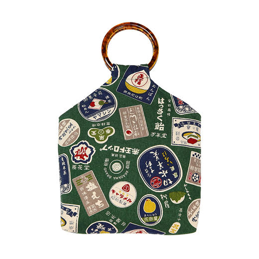 HUJI祤集Amber手提包插画日式复古广告 商品图0