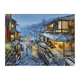 1200片 平面拼图 塑料拼图 H2001 Evgeny Lushpin-漫步雨中古都
