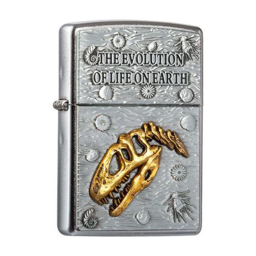 Zippo之宝打火机 旗舰店正版 寒武纪套装 三叶虫中华盗龙等五款可选 商品图3