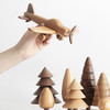 树上童梦-飞机木质摆件客厅装饰摆件创意餐厅茶几玄关摆设饰品办公桌面摆件实木家居饰品 商品缩略图3