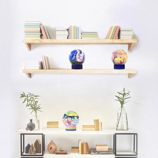 6寸236片 灯光球拼图 塑料拼图 JA1004 ONE PIECE-草帽海贼团Q版 商品图4