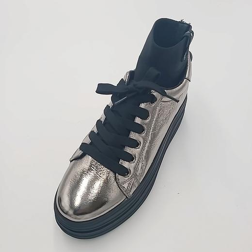 LFGJ 6005 镭射光面厚底松糕靴 商品图0