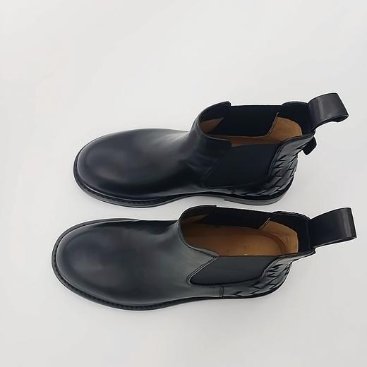 LFGJ 12807 经典编织皮切尔西靴 商品图5