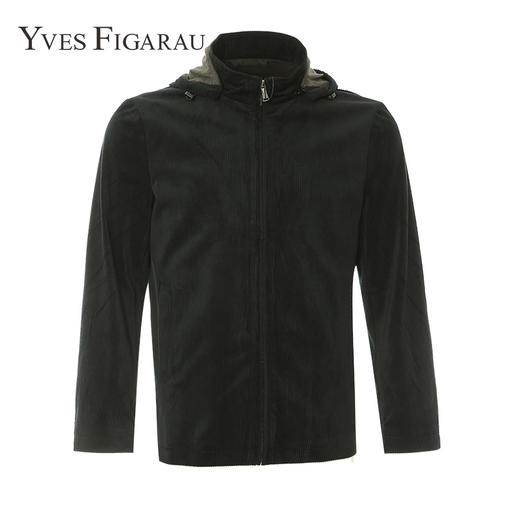 YvesFigarau伊夫·费嘉罗秋冬男士简约舒适透气休闲茄克921906 商品图3