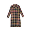 丽迪莎文艺休闲纯棉磨毛格子衬衫连衣裙KE44L1272 商品缩略图5